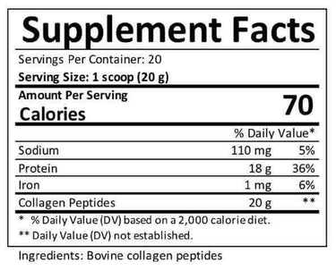 Mtn Ops EVA SHOCKEY COLLAGEN PEPTIDES BuiltAthletics